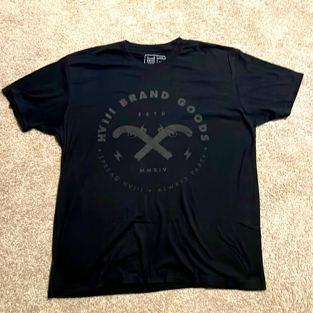 HVIII BRAND GOODS DOUBLE PISTOL t-shirt size XL